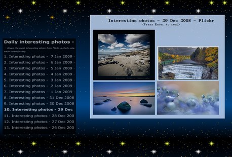 2Flyer RSS Screensaver 2.2 screenshot